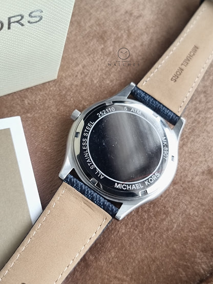 Michael Kors Slim Runway Quartz Blue 44mm Dial Men's Watch
MK8907