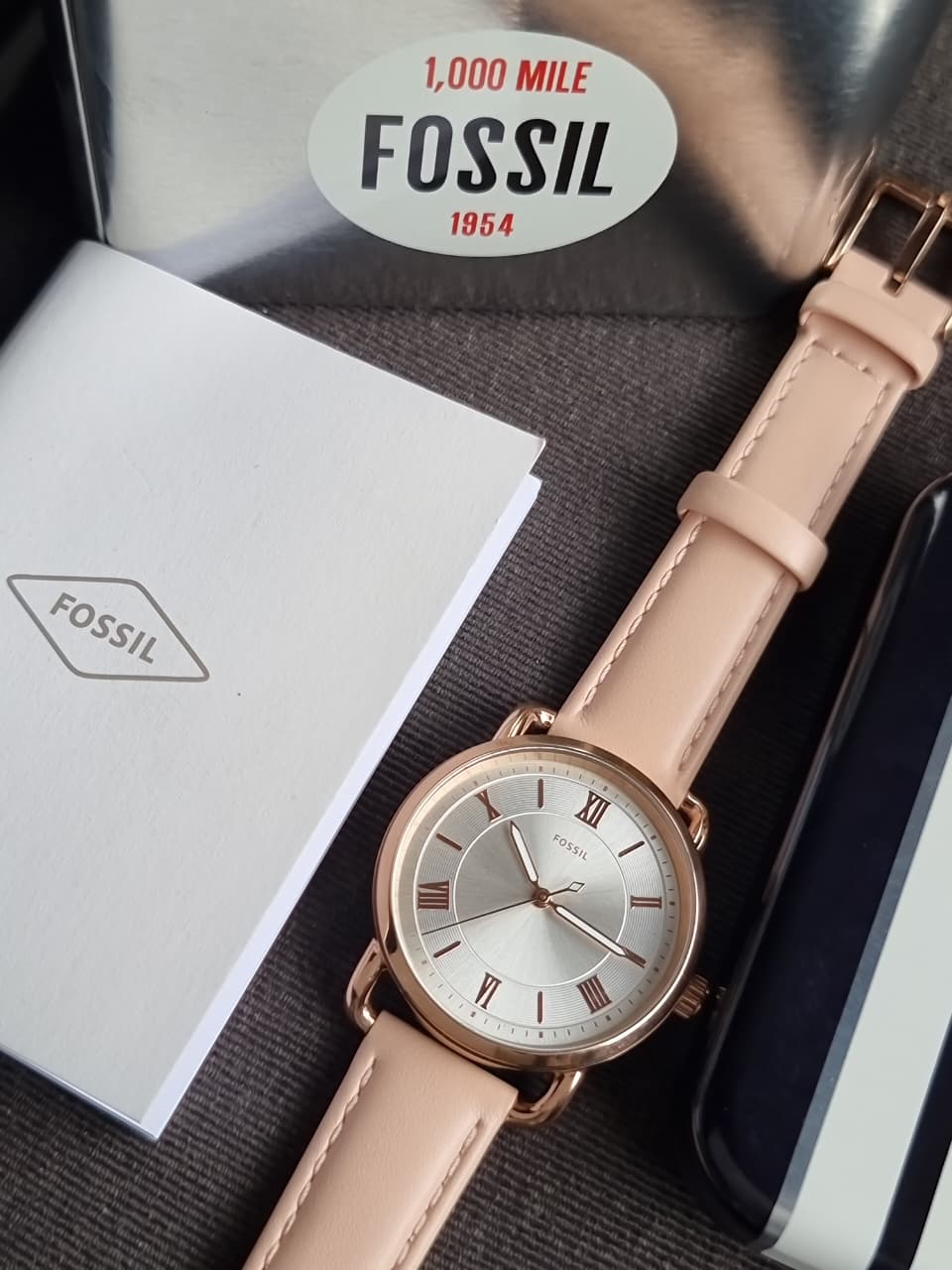 Fossil Copeland Analog White Dial Women's Watch-ES4823
