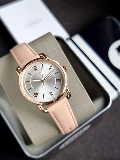 Fossil Copeland Analog White Dial Women's Watch-ES4823
